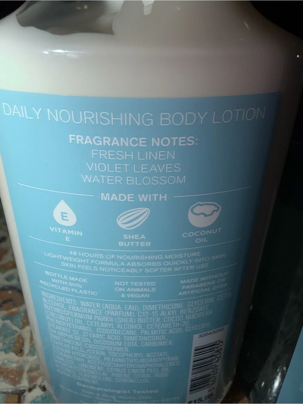 Bath & Body Works Saltwater Breeze Body Lotion & Body Wash Set